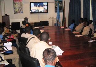 UNIC Brazzaville videoconference